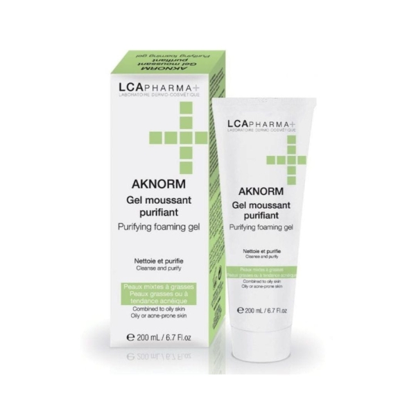 LCA PHARMA AKNORM Gel Moussant Purifiant 200ml