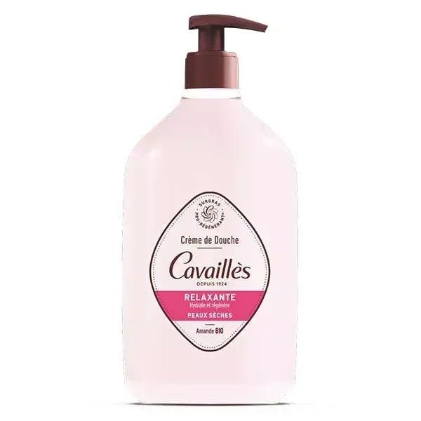 Cavaillès Crème de Douche Relaxante Amande & Rose 750ml