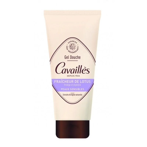 Cavaillès Gel Douche Surgras Extra-Doux à la Fleur de Lotus 200ml