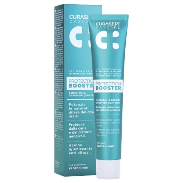 CURASEPT Daycare Gel Dentifrice Protection Booster Menthe Glacée - 75ml