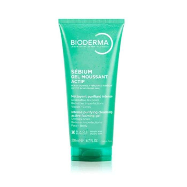 BIODERMA - Sebium gel moussant actif 200 ml
