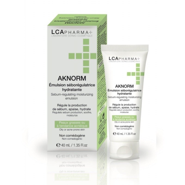 LCA PHARMA Aknorm Émulsion Séborégulatrice Hydratante 40ml