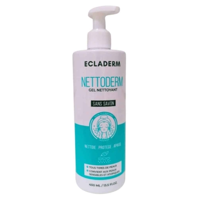 Ecladerm Nettoyant Visage Gel Eau de Rose | LE PARA