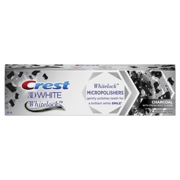 Crest 3D White Whitelock Charcoal Dentifrice 88ml