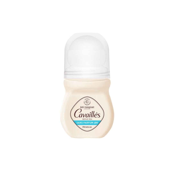 Cavaillès Déodorant Absorb+ Sans Parfum 48h Roll-On 50ml