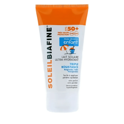Biafine Soleil Enfant SPF 50+ Lait Solaire | LE PARA