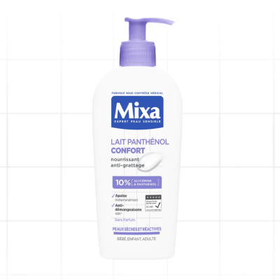 Mixa Lait Panthénol Confort Hydratant 250 ml | LE PARA