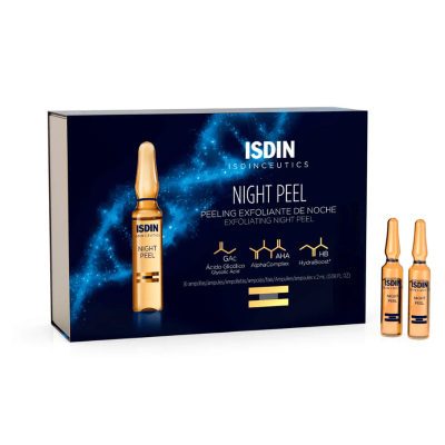 ISDIN Night Peel Exfoliant Nuit 30 Ampoules | LE PARA