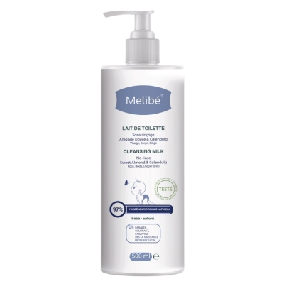 Melibé Bébé Lait de Toilette 500ml | LE PARA