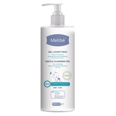 Melibé Gel Lavant Doux pour Bébé 500ml | LE PARA