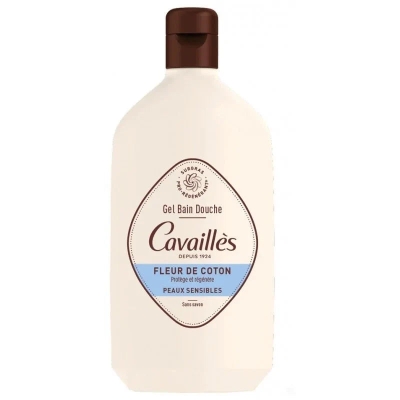 Cavaillès Gel Surgras Bain et Douche Fleur de Coton