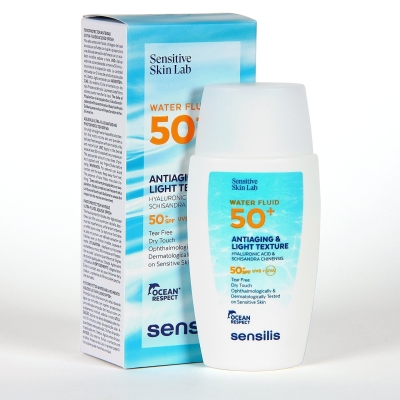 Sun Secret Water Fluid SPF50+ 40ml - Sensilis | LE PARA