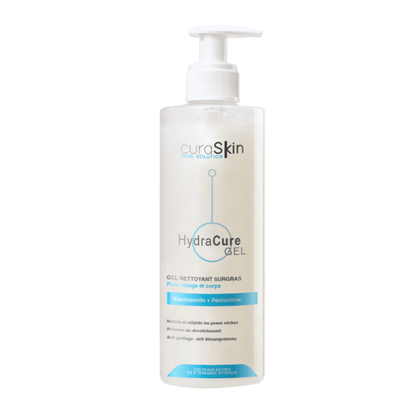 CURASKIN HydraCure Gel Nettoyant Surgras 200ml