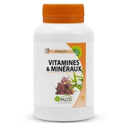 MGD NATURE - Vitamines et mineraux 120 gelules | LE PARA