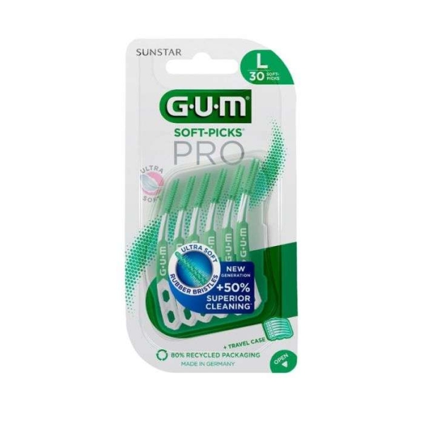 GUM Soft Picks Pro Interdental Cleaners Large - 30 Pieces