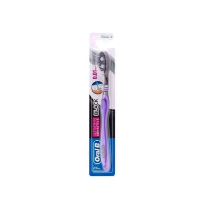 Brosse à Dents UltraThin Sensitive Noir - Oral-B | LE PARA