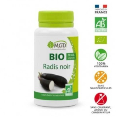 MGD NATURE - Bio radis noir 90 gelules | LE PARA