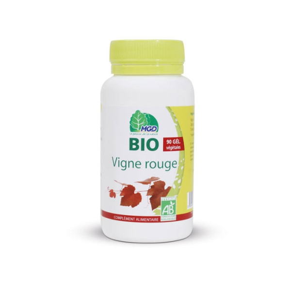 MGD NATURE - Bio vigne rouge 260 mg 90 gelules