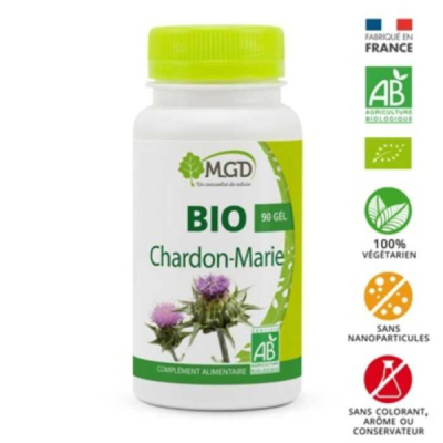 MGD NATURE - Chardon marie bio 90 gelules | LE PARA