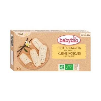 Babybio Petits Biscuits Vanille Bio 12 mois+