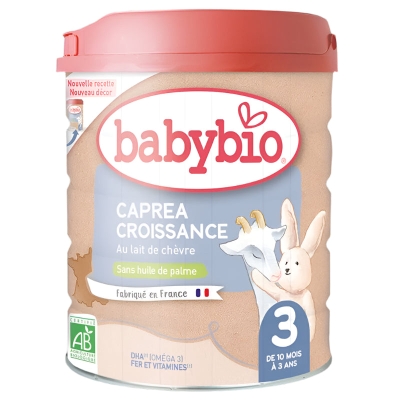 Babybio Caprea 3 Croissance Lait de Chèvre | LE PARA