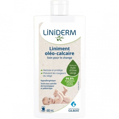 Liniderm Liniment Oléo-Calcaire 480 ml | LE PARA