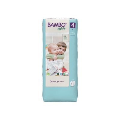 Couches Écologiques Taille 4, 48 unités - Bambo Nature