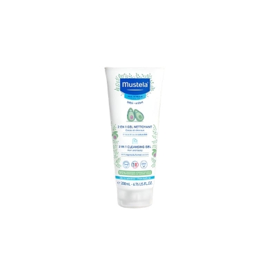 Mustela Gel Nettoyant 2 en 1 Avocat Bio 200 ml