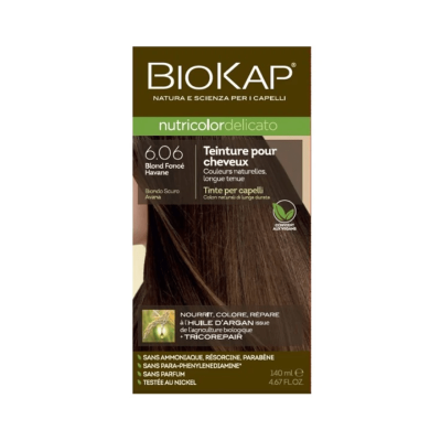 Biokap Nutricolor Delicato 6.06 Blond Foncé Havane