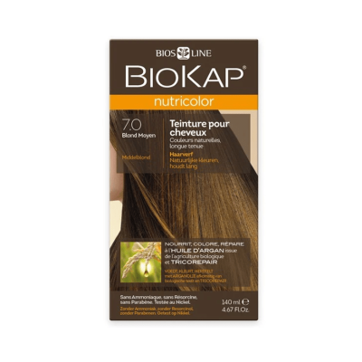 BioKap Nutricolor 7.0 Blond Moyen - Coloration