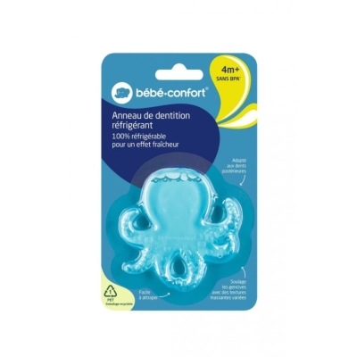 Bébé Confort Anneau Dentition Octopus Bleu +4 Mois | LE PARA