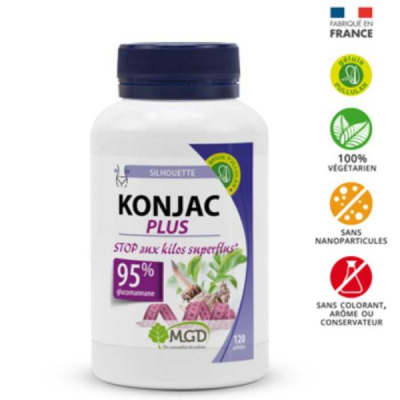 MGD NATURE - Konjac plus 120 gelules | LE PARA