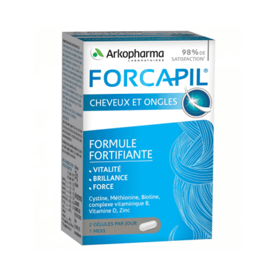 Forcapil Cheveux et Ongles Fortifiant 60 Gélules