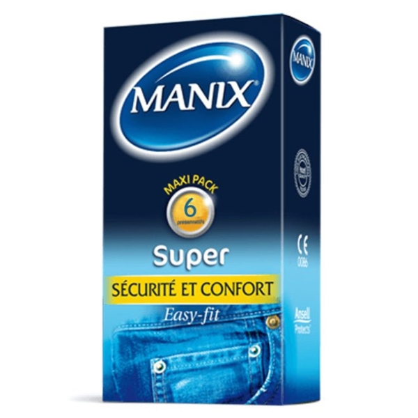 Manix Super Easy-Fit – 6 Piéces