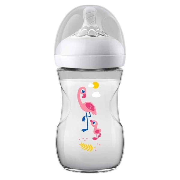 Philips Avent Biberon Natural Flaming 260ml +1 Mois