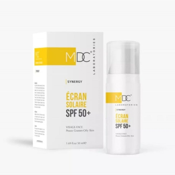 MDC Synergy Écran Solaire SPF50+ Peaux Grasses 50ml