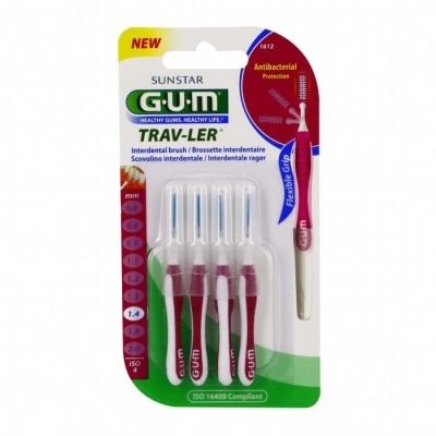 GUM Brossettes Interdentaires Trav-ler 1.4mm | LE PARA