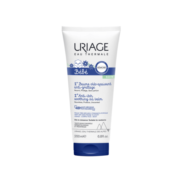 Uriage Bébé 1er Baume Oléo-Apaisant Anti-Grattage 200ml