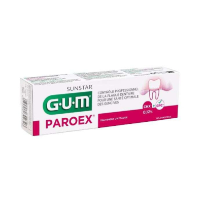 GUM - Dentifrice paroex 75 ml ref 1770 | LE PARA