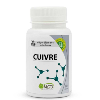 MGD NATURE - Cuivre 60 gelules | LE PARA
