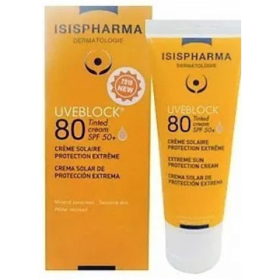 ISISPHARMA - Uveblock 80 creme teintee | LE PARA