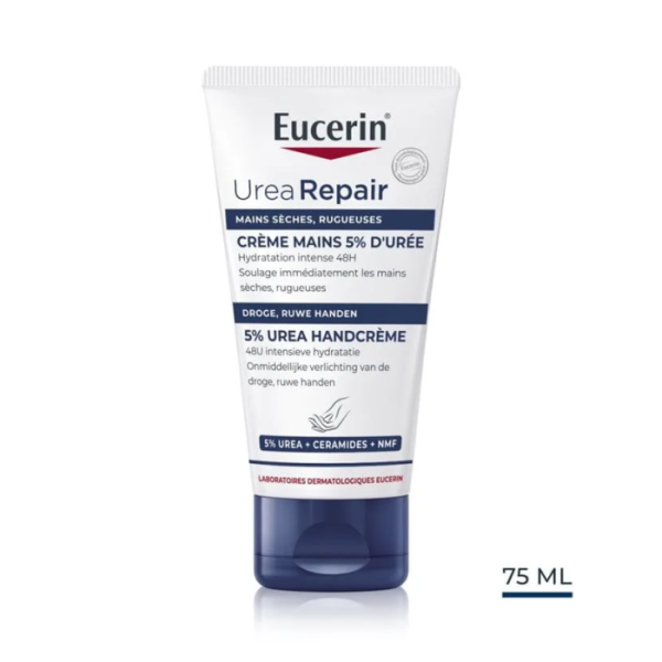 EUCERIN - Urea repair plus creme mains 5% d' uree 75 ml