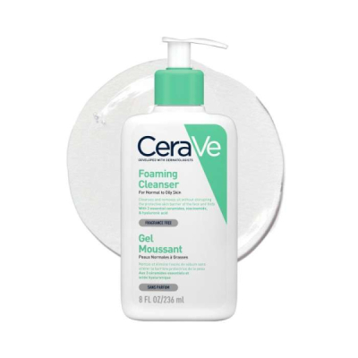 CERAVE - Gel moussant peaux normales a grasses 236 ml