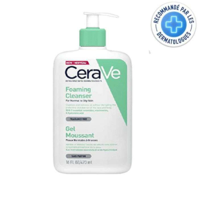 CERAVE - Gel moussant peaux normales a grasses 473 ml