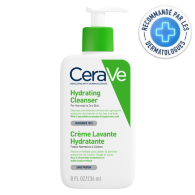 CERAVE - Creme lavante hydratante 236 ml | LE PARA
