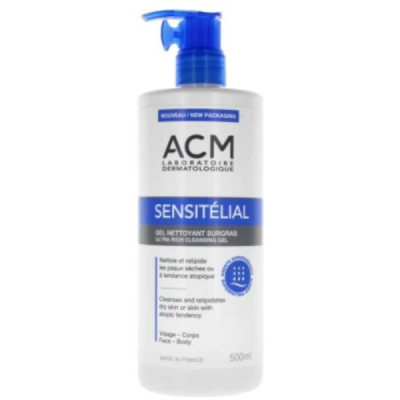 ACM - Sensitelial gel nettoyant surgras 500 ml | LE PARA