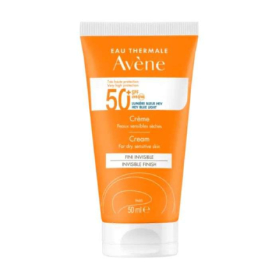AVENE - Creme fini invisible spf 50+ peaux sensibles seches