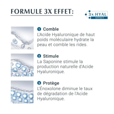 EUCERIN - Hyaluron filler 3* effect soin de jour spf 15 peau