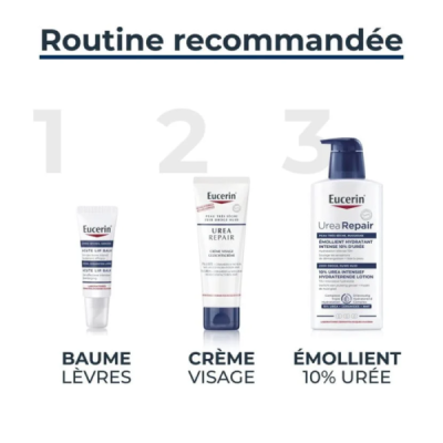 EUCERIN - Urea repair creme visage peau seche 5 % d'uree 50