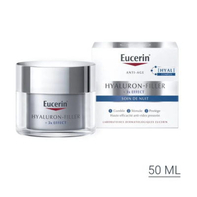EUCERIN - Hyaluron filler *3 effects soin de nuit 50 ml